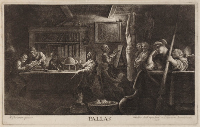 KG 00714
          <br/>
          Pallas in schildersatelier
          <br/>
          <em>Hollar, Wenzel (1607-1677)</em>
        