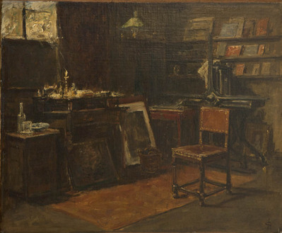 KS 180a
          <br/>
          In het atelier
          <br/>
          <em>Storm van 's-Gravesande, Carel Nicolaas (1841-1924)</em>
        