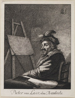 KG 07402.jpg; KG 07402; Portret Pieter Jacobsz. van Laer ("Bamboccio"); grafiek