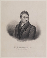 KG 16902.jpg; KG 16902; Portret P. Barbiers Bzn (1772-1837); grafiek