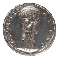 TMNK 00142
<br/>
Overdracht van een aantal rijksgebieden door keizer Karel V aan zijn zoon Philips II
<br/>
<em>Spaanse Nederlanden</em>