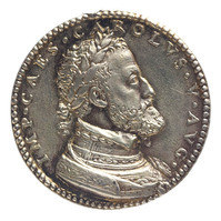 TMNK 00143
<br/>
Overdracht van een aantal rijksgebieden door keizer Karel V aan zijn zoon Philips II
<br/>
<em>Spaanse Nederlanden</em>