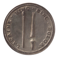 TMNK 00155
<br/>
Catharina de’Medici, echtgenote van Hendrik II koning van Frankrijk, rouwt om haar overleden man
<br/>
<em>Frankrijk, Koninkrijk (987-1791)</em>