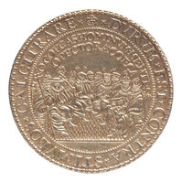 TMNK 00288
<br/>
Verslaan van de Spaanse vloot door de gecombineerde Nederlandse en Engelse vloten
<br/>
<em>Republiek der Zeven Verenigde Nederlanden, Holland, provincie (1581-1795)</em>