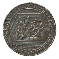 TMNK 00294
<br/>
Inname van Breda op de Spanjaarden met behulp van een turfschip door Charles de Héraugnières
<br/>
<em>Republiek der Zeven Verenigde Nederlanden, Holland, provincie (1581-1795)</em>