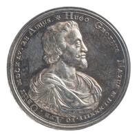 TMNK 00502
          <br/>
          Overlijden van Hugo de Groot in 1645
          <br/>
          <em>Republiek der Zeven Verenigde Nederlanden, Holland, provincie (1581-1795)</em>