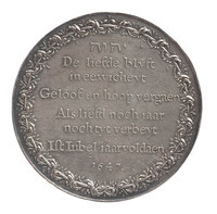 TMNK 00515
          <br/>
          Gouden huwelijk van Hans van Loon en Anna Ruyckhaver
          <br/>
          <em>Republiek der Zeven Verenigde Nederlanden, Zeeland, provincie (1581-1795)</em>