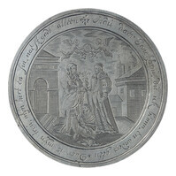 TMNK 00587
<br/>
Pand- of huwelijkspenning
<br/>
<em>Republiek der Zeven Verenigde Nederlanden, republiek (1588-1795)</em>