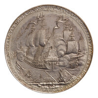 TMNK 00593
          <br/>
          Sneuvelen van Maarten Harpertszoon Tromp in een zeeslag tegen de Engelsen tijdens de Eerste Engelse Oorlog (1652-1654)
          <br/>
          <em>Republiek der Zeven Verenigde Nederlanden, republiek (1588-1795)</em>