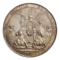 TMNK 00609
          <br/>
          Vrede van Westminster, tussen de Verenigde Nederlanden en Engeland - einde van de Eerste Engelse Oorlog (1652-1654), ‘het Gulde Vreedejaer’
          <br/>
          <em>Republiek der Zeven Verenigde Nederlanden, republiek (1588-1795)</em>