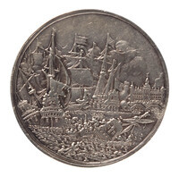 TMNK 00651
          <br/>
          Opening van de Sont door Van Wassenaar van Obdam na de Zeeslag bij Kronenborg (bij Helsingør), in de Vierde Noordse oorlog tussen Zweden en Polen 1655-1660
          <br/>
          <em>Republiek der Zeven Verenigde Nederlanden, republiek (1588-1795)</em>