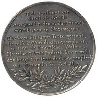 TMNK 00710
          <br/>
          Overwinning op de Engelse vloot behaald tijdens de zeeslag in de haven van Bergen (Tweede Engelse Oorlog (1665-1667))
          <br/>
          <em>Republiek der Zeven Verenigde Nederlanden, republiek (1588-1795)</em>