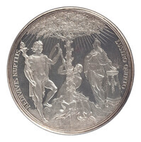TMNK 00732
          <br/>
          Zilveren huwelijk van Paulus van Uchelen en Francina Oort
          <br/>
          <em>Republiek der Zeven Verenigde Nederlanden, republiek (1588-1795)</em>