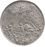 TMNK 00931
<br/>
Karel XI, koning van Zweden en de overwinning op de Denen bij Schonen (Skåne)
<br/>
<em>Zweden, Koninkrijk</em>