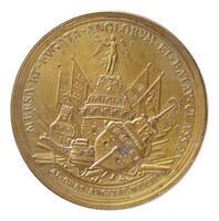 TMNK 01153
<br/>
Vernieling van de Nederlandse - en Engelse vloot door de Fransen in 1690
<br/>
<em>Frankrijk, Koninkrijk (987-1791)</em>