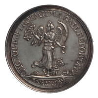 TMNK 01225
<br/>
Verslaan van de Franse vloot door de Nederlandse- en Engelse vloten bij La Hougue (Saint-Vaast-la-Hougue)
<br/>
<em>Duitse Rijk</em>