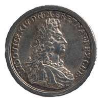 TMNK 01348
<br/>
Vrede van Rijswijk, gesloten tussen de geallieerden en Frankrijk - einde van de Negenjarige Oorlog (1688-1697)
<br/>
<em>Duitse Rijk</em>