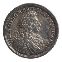 TMNK 01348
<br/>
Vrede van Rijswijk, gesloten tussen de geallieerden en Frankrijk - einde van de Negenjarige Oorlog (1688-1697)
<br/>
<em>Duitse Rijk</em>