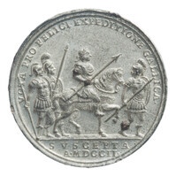 TMNK 01422
<br/>
Josef I, Rooms koning en koning van Hongarije, voegt zich bij zijn troepen
<br/>
<em>Duitse Rijk</em>