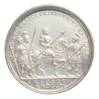 TMNK 01423
<br/>
Josef I, Rooms koning en koning van Hongarije, voegt zich bij zijn troepen
<br/>
<em>Duitse Rijk</em>