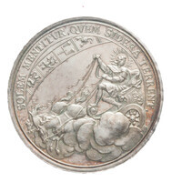 TMNK 01577
<br/>
Overwinning door de geallieerde troepen onder leiding van Churchill en Van Savoye op de Fransen (onder leiding van Villars) behaald bij Taisnières-sur-Hon (Malplaquet)
<br/>
<em>Duitse Rijk</em>