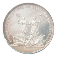 TMNK 01636
          <br/>
          Vrede van Utrecht, gesloten tussen Frankrijk en de geallieerden
          <br/>
          <em>Republiek der Zeven Verenigde Nederlanden</em>