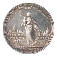 TMNK 01858
<br/>
Geboorte van Carolina, prinses van Oranje
<br/>
<em>Republiek der Zeven Verenigde Nederlanden</em>