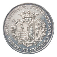 TMNK 02047
<br/>
Gouden huwelijk van Pieter van Schoonhoven en Maria Anna Witheyn
<br/>
<em>Republiek der Zeven Verenigde Nederlanden, Utrecht, provincie</em>