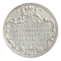 TMNK 02079
          <br/>
          Inspectie van de Gelderse munt (muntbusopening) te Harderwijk onder het muntmeesterschap van Carel Christiaan Novisadi
          <br/>
          <em>Republiek der Zeven Verenigde Nederlanden, republiek (1588-1795)</em>