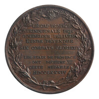 TMNK 02307
<br/>
Franse vice-admiraal François de Suffren
<br/>
<em>Frankrijk, Koninkrijk (987-1791)</em>