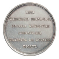 TMNK 02580
          <br/>
          Hulde bewezen door de staten van Henegouwen aan koning Willem I
          <br/>
          <em>Verenigd Koninkrijk der Nederlanden (1815-1830)</em>