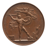 TMNK 02648
<br/>
Verovering van Palembang door de Nederlandse troepen op Raffles (had in 1812 de sultan van Palembang onttroond)
<br/>
<em>Verenigd Koninkrijk der Nederlanden (1815-1830)</em>