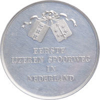 TMNK 02909
<br/>
Opening van de spoorlijn van Amsterdam naar Haarlem
<br/>
<em>Nederland, Koninkrijk (1830-heden)</em>