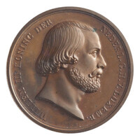 TMNK 03017
<br/>
Beloningspenning van koning Willem III voor menslievend hulpbetoon
<br/>
<em>Nederland, Koninkrijk (1830-heden)</em>