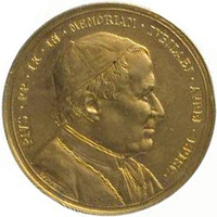 TMNK 03358
<br/>
Ambtsjubileum van Paus Pius IX (vijftig jaar bisschop)
<br/>
<em>Nederland, Koninkrijk (1830-heden)</em>