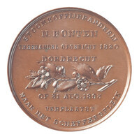 TMNK 03583
          <br/>
          Verhuizing van de koffiebranderij en theehandel van N. Bonten te Dordrecht
          <br/>
          <em>Nederland, Koninkrijk (1830-heden)</em>