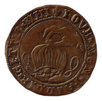 TMNK 04134
          <br/>
          Rekenpenning over koning Frans I (1515-1547); hij betaalt losgeld voor zijn zonen bij het sluiten van vrede
          <br/>
          <em>Holland, graafschap</em>
