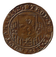 TMNK 04134
          <br/>
          Rekenpenning over koning Frans I (1515-1547); hij betaalt losgeld voor zijn zonen bij het sluiten van vrede
          <br/>
          <em>Holland, graafschap</em>