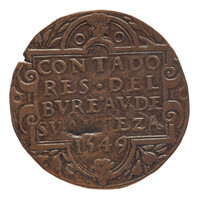 TMNK 04179
          <br/>
          Rekenpenning met de titels van Philips II, Spaans prins
          <br/>
          <em>Holland, graafschap</em>
