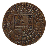 TMNK 04180
          <br/>
          Rekenpenning met de titels van Philips II, Spaans prins
          <br/>
          <em>Holland, graafschap</em>