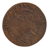 TMNK 04185
          <br/>
          Rekenpenning met de beeltenis van Karel V
          <br/>
          <em>Holland, graafschap</em>