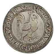 TMNK 04433
          <br/>
          Rekenpenning van Utrecht over de oproep tot waakzaamheid in de Noordelijke Nederlanden na de moord op Willem van Oranje
          <br/>
          <em>Republiek der Zeven Verenigde Nederlanden</em>