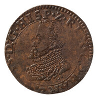 TMNK 04464
          <br/>
          Rekenpenning van Henegouwen met de beeltenis van Philips II
          <br/>
          <em>Spaanse Nederlanden</em>