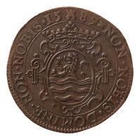 TMNK 04484
          <br/>
          Rekenpenning over de dankbare overwinning op de Spaanse Armada door de vloten van Engeland en de Nederlanden
          <br/>
          <em>Republiek der Zeven Verenigde Nederlanden, Zeeland, provincie (1581-1795)</em>