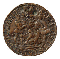 TMNK 04534
          <br/>
          Rekenpenning over het verwerpen door de Staten van de door de Spanjaarden aangeboden vredesvoorstellen
          <br/>
          <em>Republiek der Zeven Verenigde Nederlanden, Zeeland, provincie (1581-1795)</em>