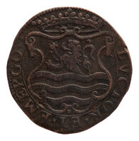 TMNK 04539
          <br/>
          Rekenpenning over de instelling van de rekenkamer te Zeeland en benoeming van Valk tot schatbewaarder
          <br/>
          <em>Republiek der Zeven Verenigde Nederlanden, Zeeland, provincie (1581-1795)</em>