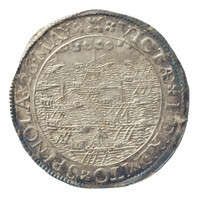 TMNK 04633
          <br/>
          Rekenpenning van Zeeland over het verslaan van een Spaanse vloot, onder leiding van Frederik Spinola, door de Zeeuwse vloot (Zeeslag bij Sluis)
          <br/>
          <em>Republiek der Zeven Verenigde Nederlanden, Zeeland, provincie (1581-1795)</em>