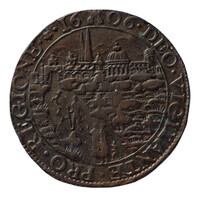 TMNK 04659
          <br/>
          Rekenpenning van Zeeland over militaire tegenslagen in de strijd tegen de Spanjaarden en vreesachtigheid van de ingezetenen der Staten
          <br/>
          <em>Republiek der Zeven Verenigde Nederlanden, Zeeland, provincie (1581-1795)</em>