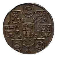 TMNK 04660
          <br/>
          Rekenpenning van Zeeland over militaire tegenslagen in de strijd tegen de Spanjaarden en vreesachtigheid van de ingezetenen der Staten
          <br/>
          <em>Republiek der Zeven Verenigde Nederlanden, Zeeland, provincie (1581-1795)</em>
