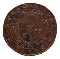 TMNK 04836
          <br/>
          Rekenpenning van Rijsel (Lille) over het huwelijk van Philips IV met Maria Anna, dochter van keizer Ferdinand III
          <br/>
          <em>Spaanse Nederlanden</em>